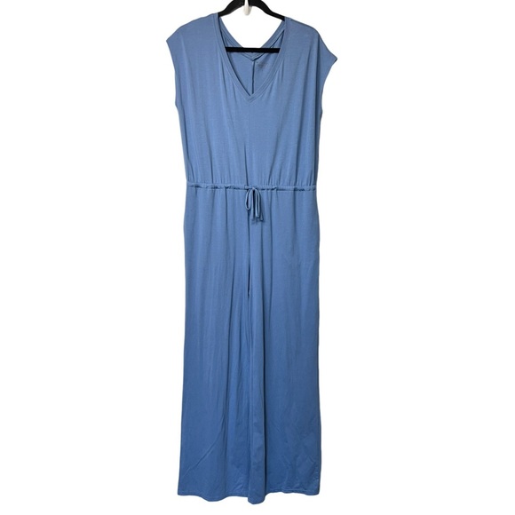 Athleta Willow Jumpsuit Size S Petite in Color Blue - Picture 3 of 6